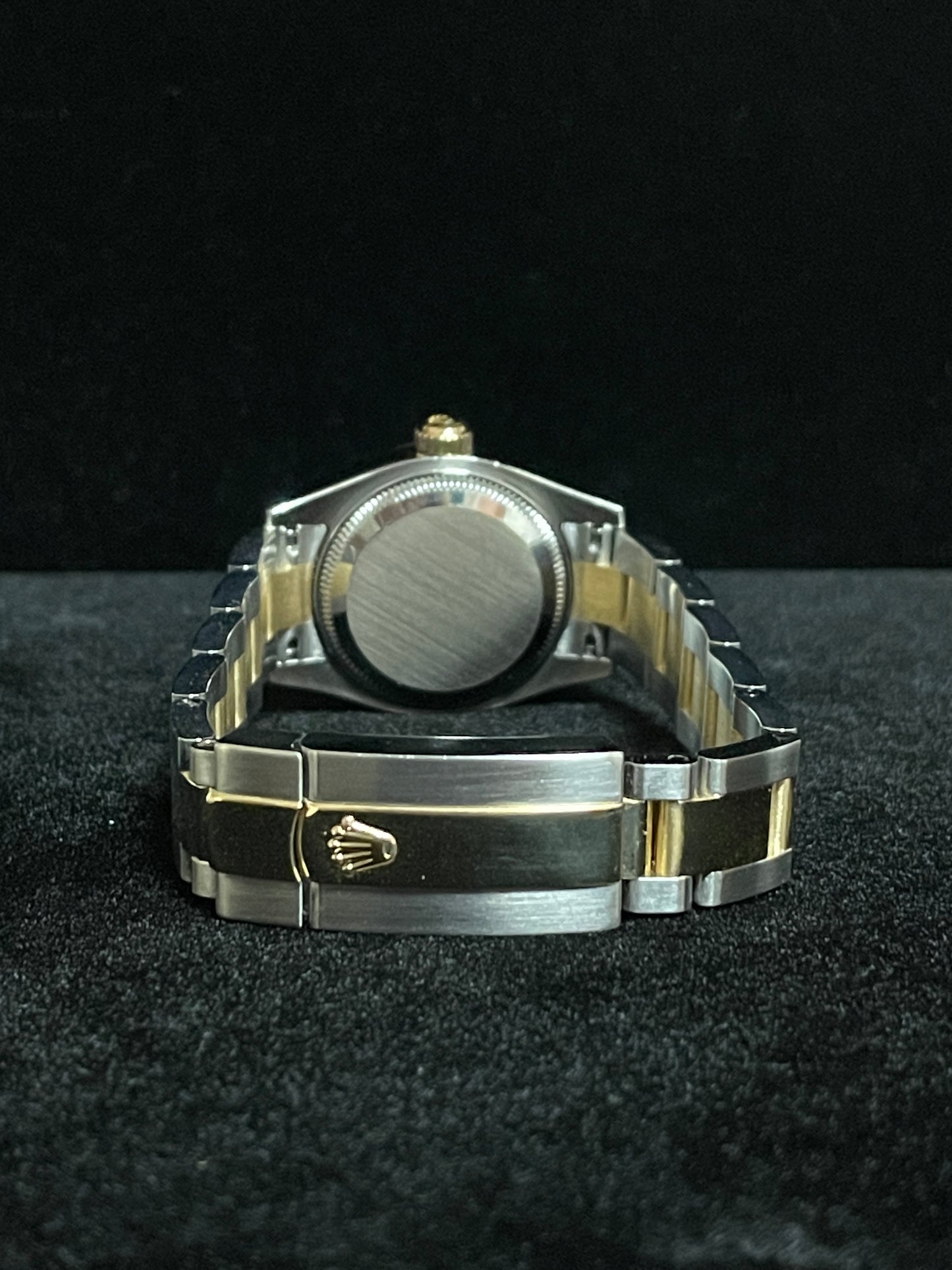 2010 Rolex Ladies Datejust 179173 Champagne Roman Dial TT Oyster W/ Papers 26mm