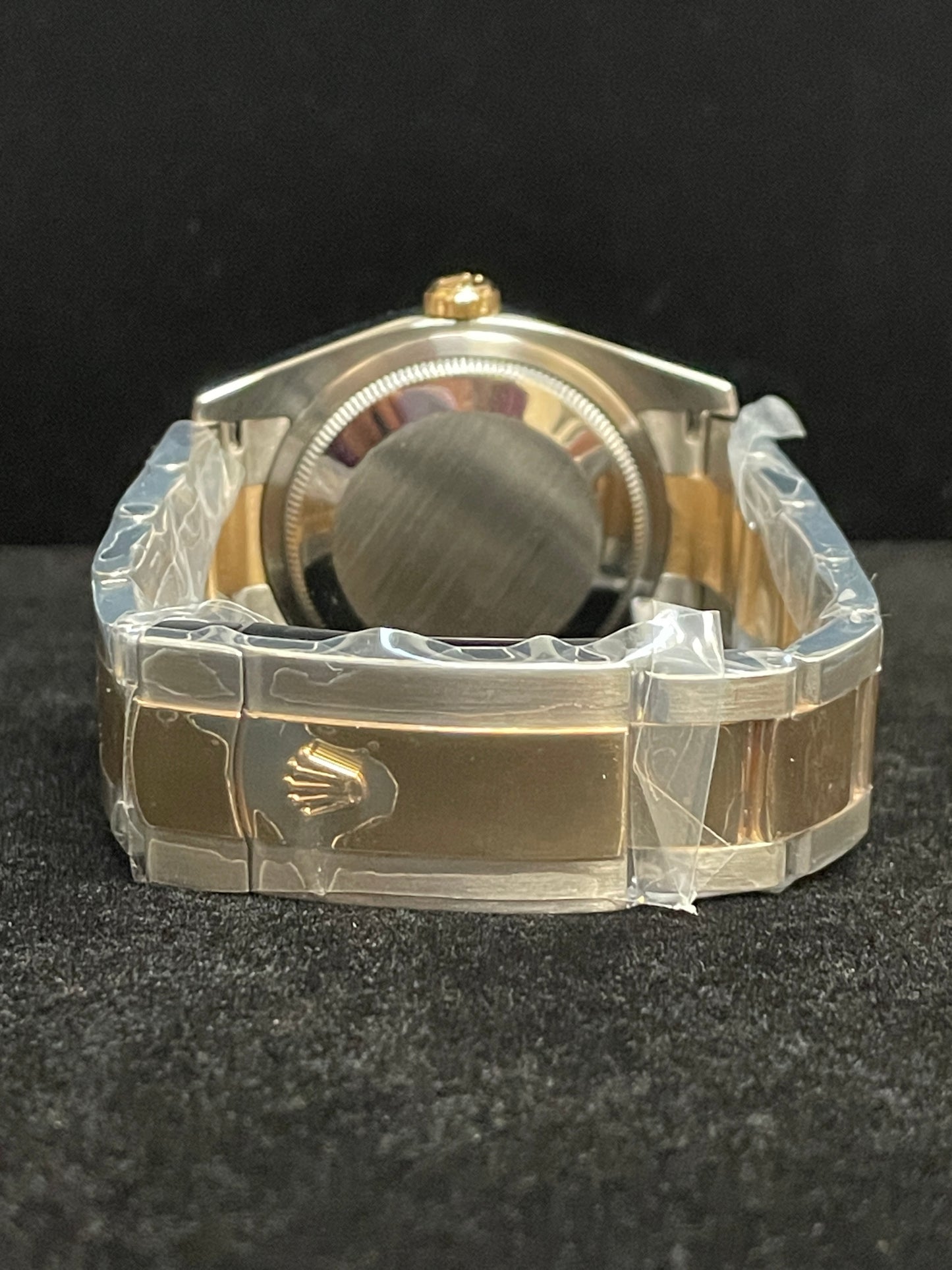 2017 Rolex Datejust 116203 Silver Floral Motif Dial TT 18kt Oyster No Paper 36mm