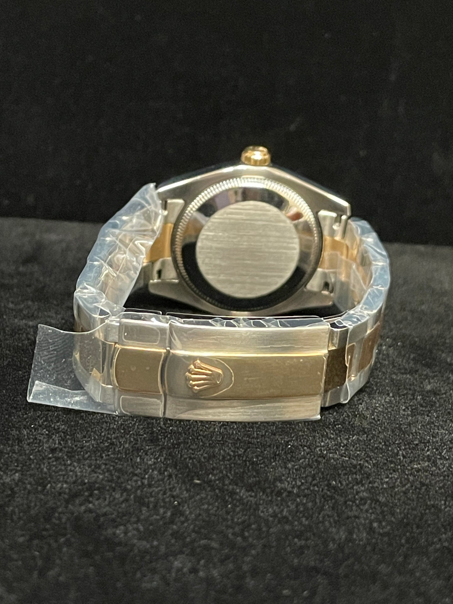 Rolex Ladies Datejust 178243 Midsize Ivory Computer Dial TT 18kt Oyster 31mm