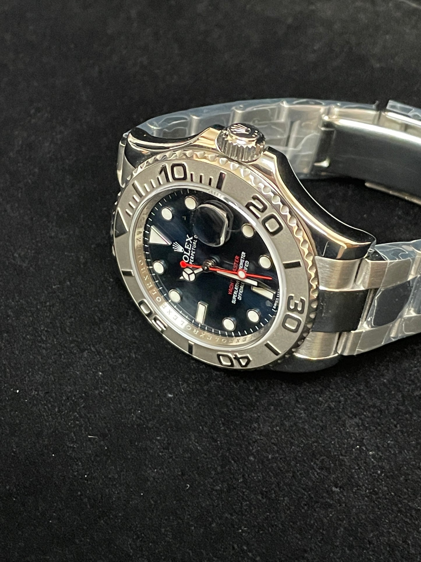 2017 Rolex Yacht-Master 116622 Blue Dial SS Oyster No Papers 40mm