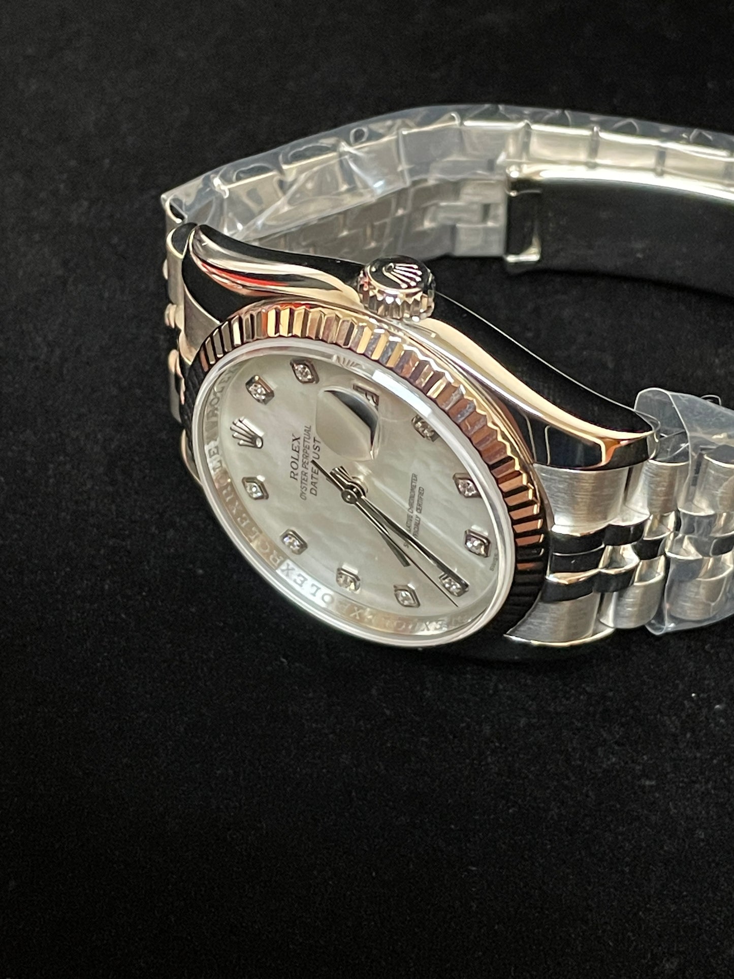 2017 Rolex Datejust 116234 MOP Diamond Dial SS Jubilee No Papers 36mm