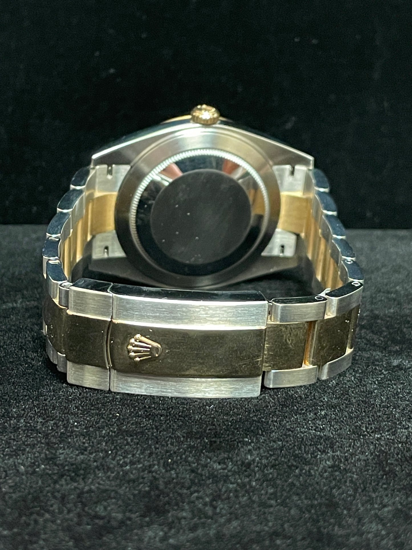 2024 Rolex Datejust 126303 Champagne Motif Dial TT 18kt Oyster With Papers 41mm