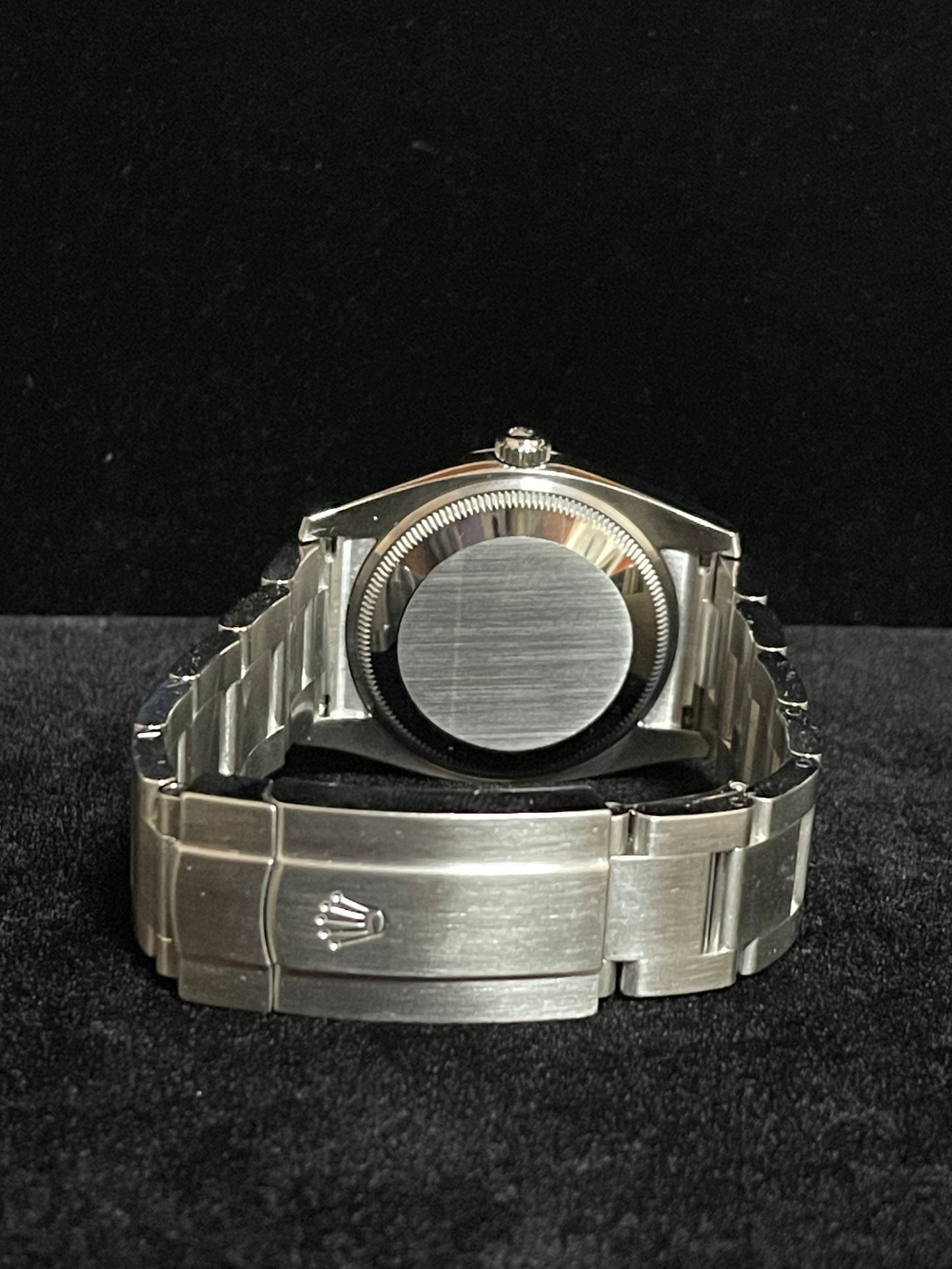 2017 Rolex Oyster Perpetual 114200 Silver Dial SS Oyster With Papers 34mm