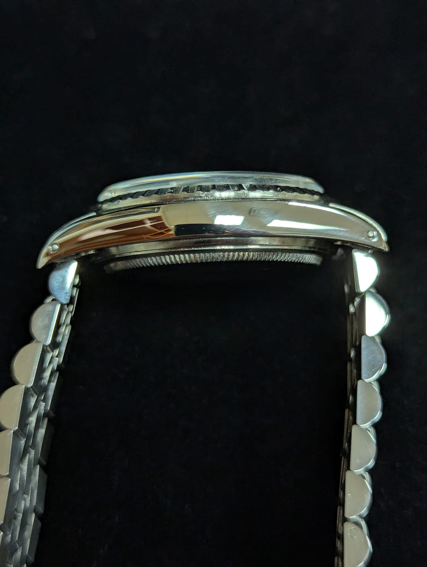 1982 Rolex Datejust 16030 Silver Stick Dial SS Jubilee No Papers 36mm