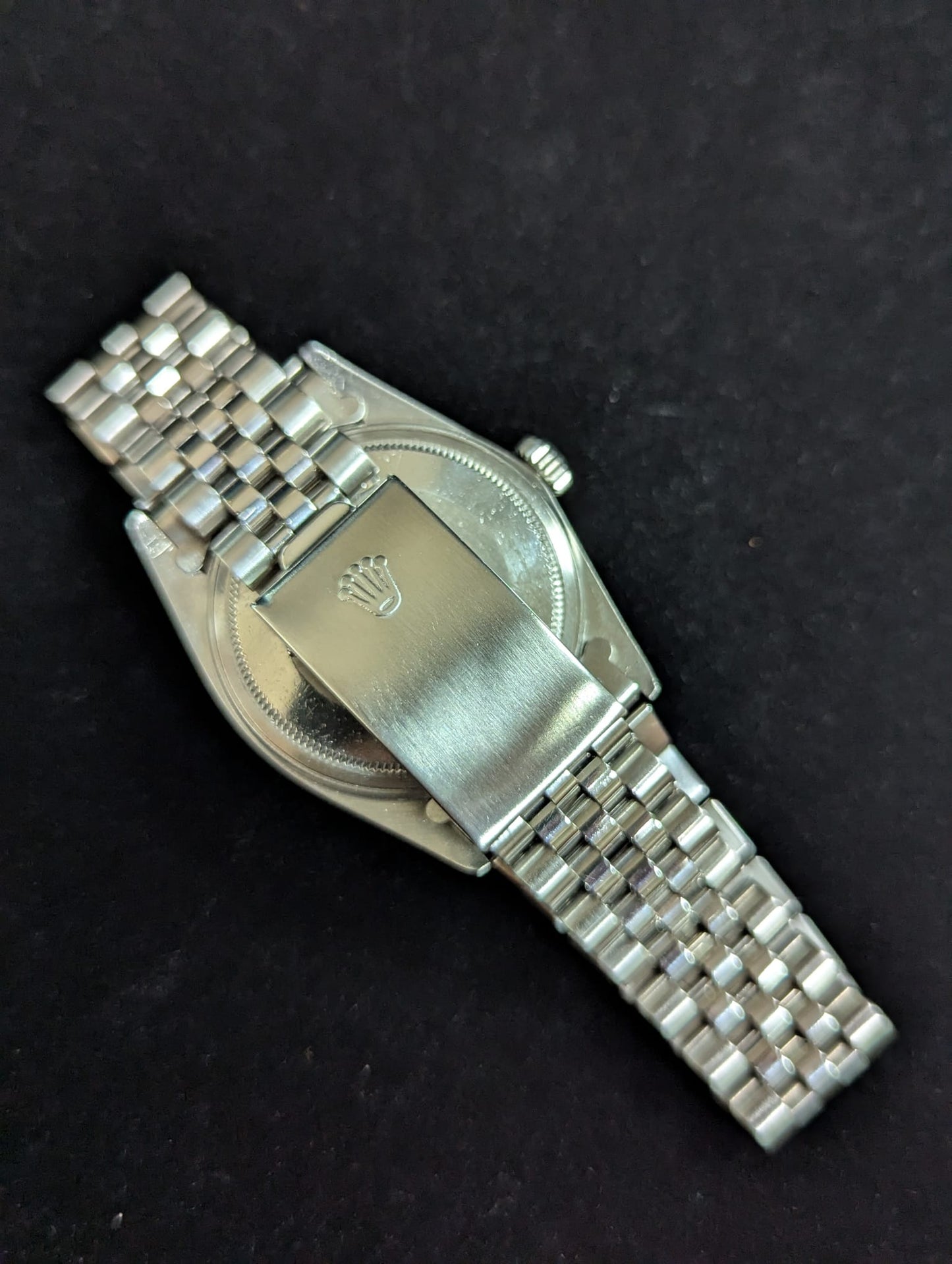 1982 Rolex Datejust 16030 Silver Stick Dial SS Jubilee No Papers 36mm