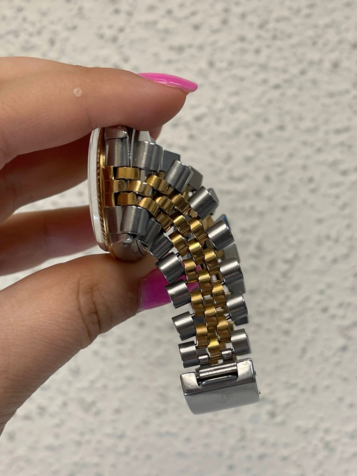 1985 Rolex Datejust 16013 Champagne Dial TT Jubilee No Papers 36mm