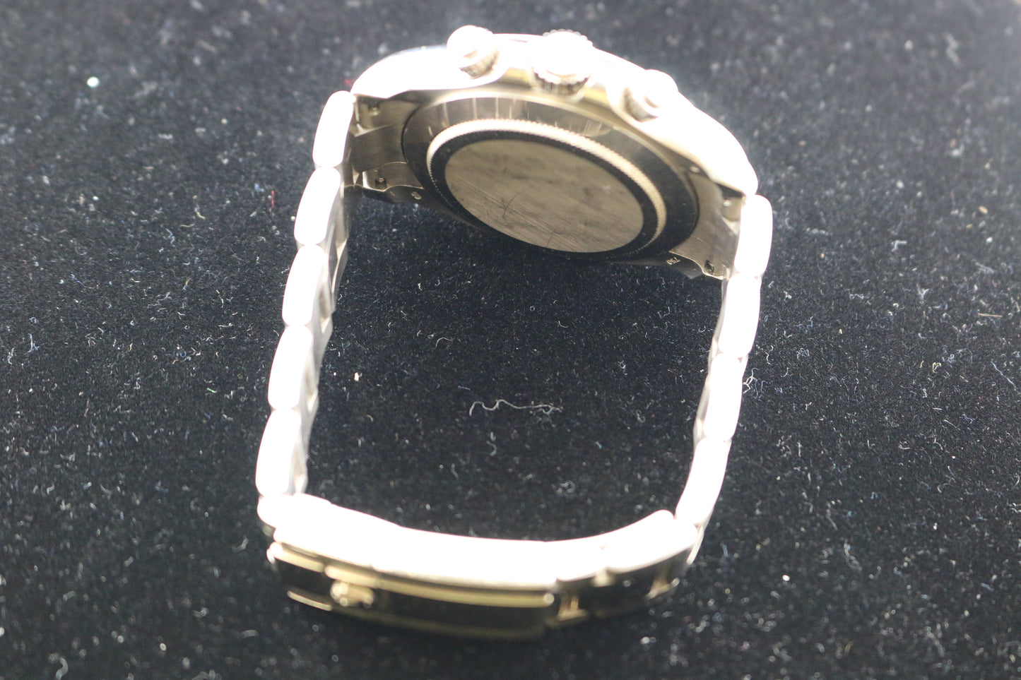 2007 Rolex Daytona 116509 Silver Racing Dial 18kt White Gold No Papers 40mm