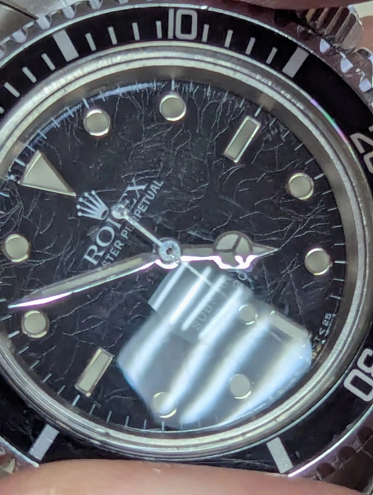 1988 Rolex Submariner No Date 5513 Black Spider Dial SS Oyster No Papers 40mm