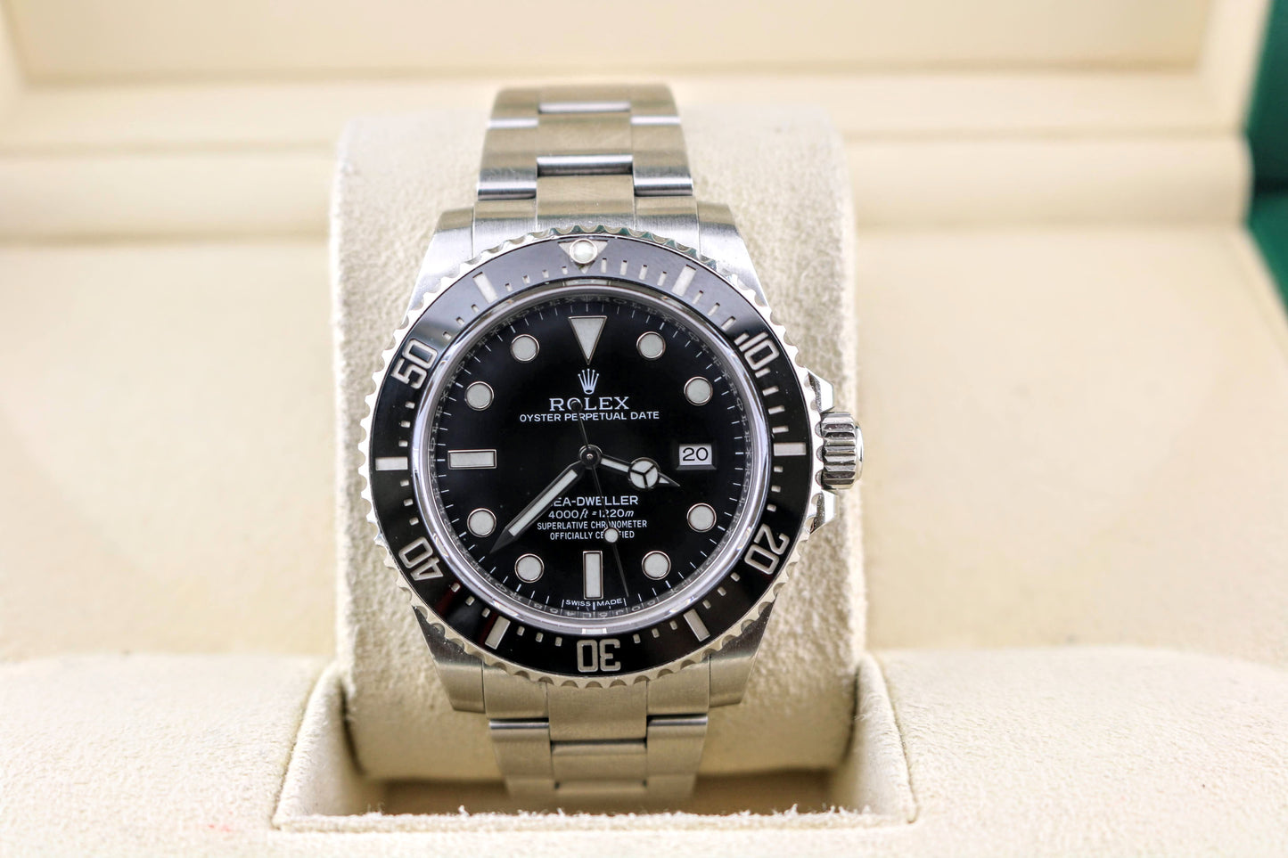 2017 Rolex Sea-Dweller 116600 SD4K Black Dial SS Oyster No Papers 40mm