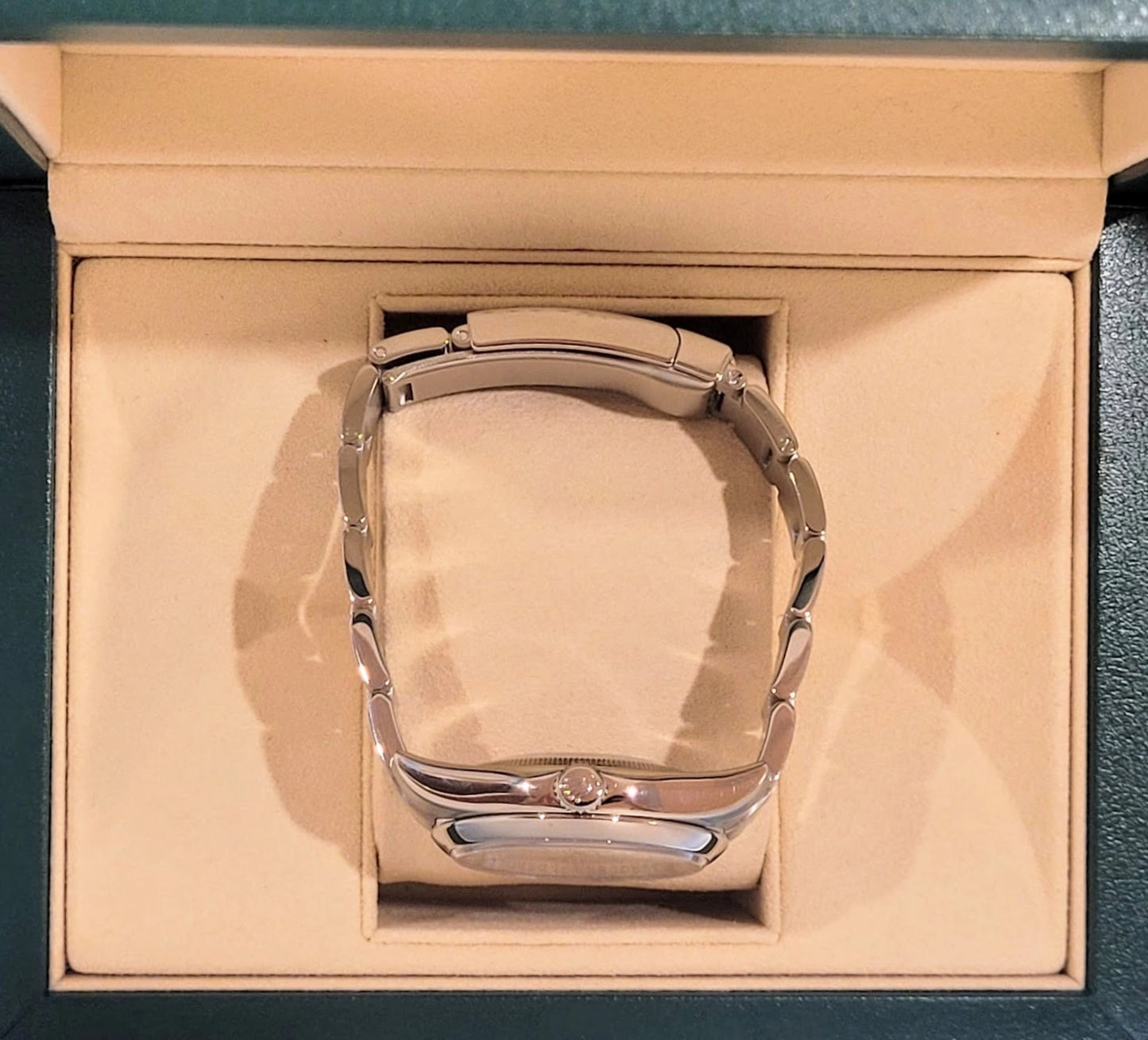 2008 Rolex Oyster Perpetual 116000 Silver Concentric Dial SS Oyster 36mm