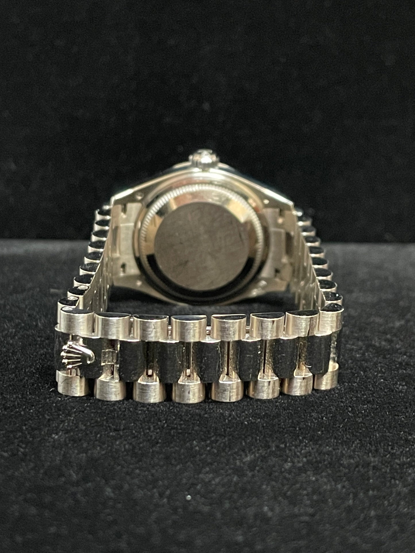 2024 Rolex Ladies Datejust 279139RBR Diamond Bezel Pink 18kt WG President 28mm