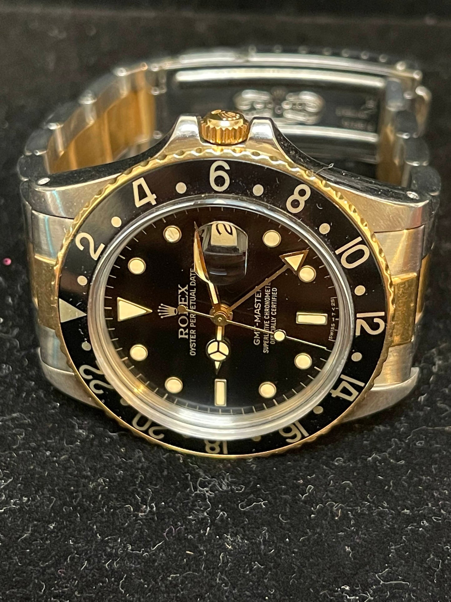 1985 Rolex GMT-Master 16753 Black Dial TT Oyster No Papers 40mm