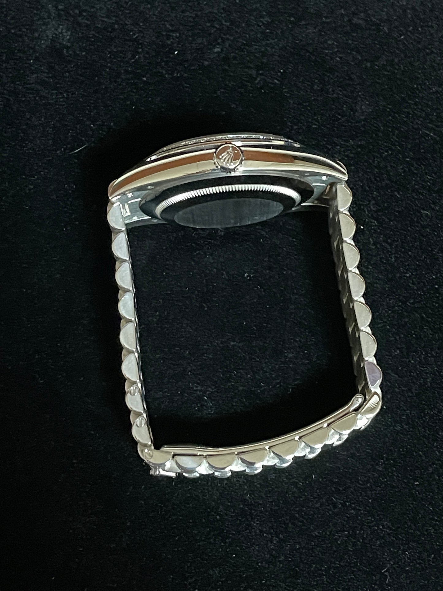 2015 Rolex Day-Date 228349RBR Baguette Diam Dial + Bezel 18kt President WG 40mm