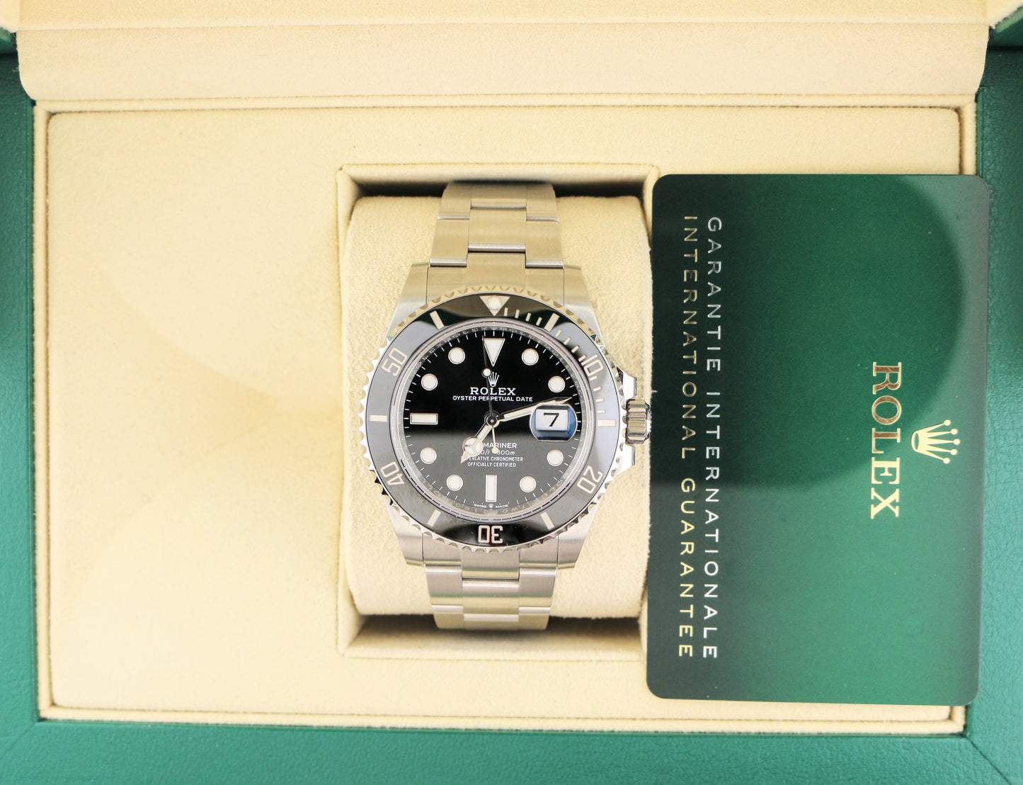 OH 2024 Rolex Submariner Date 126610 Black Dial SS Oyster With Papers 41mm