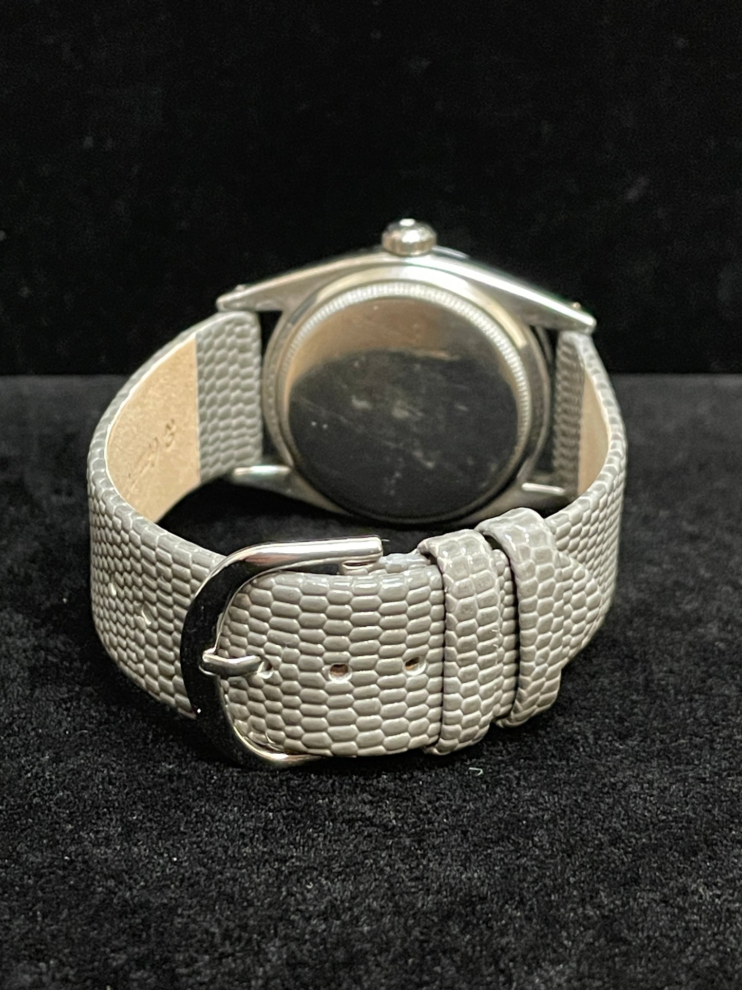 1955 Rolex Explorer 6610 Black Dial Leather Strap No Papers 36mm