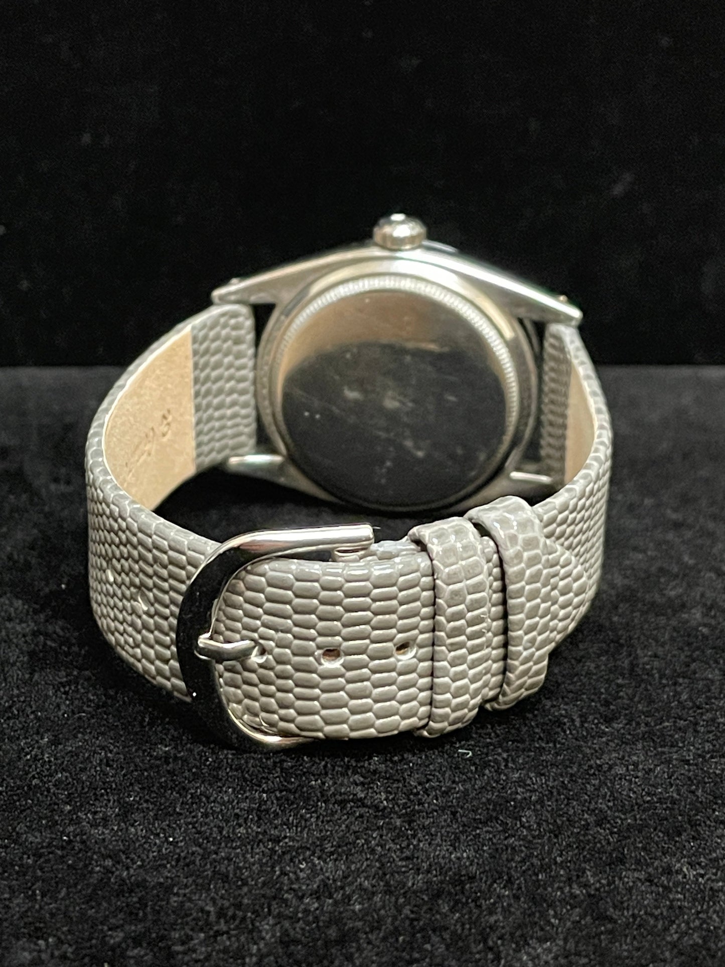 1955 Rolex Explorer 6610 Black Dial Leather Strap No Papers 36mm