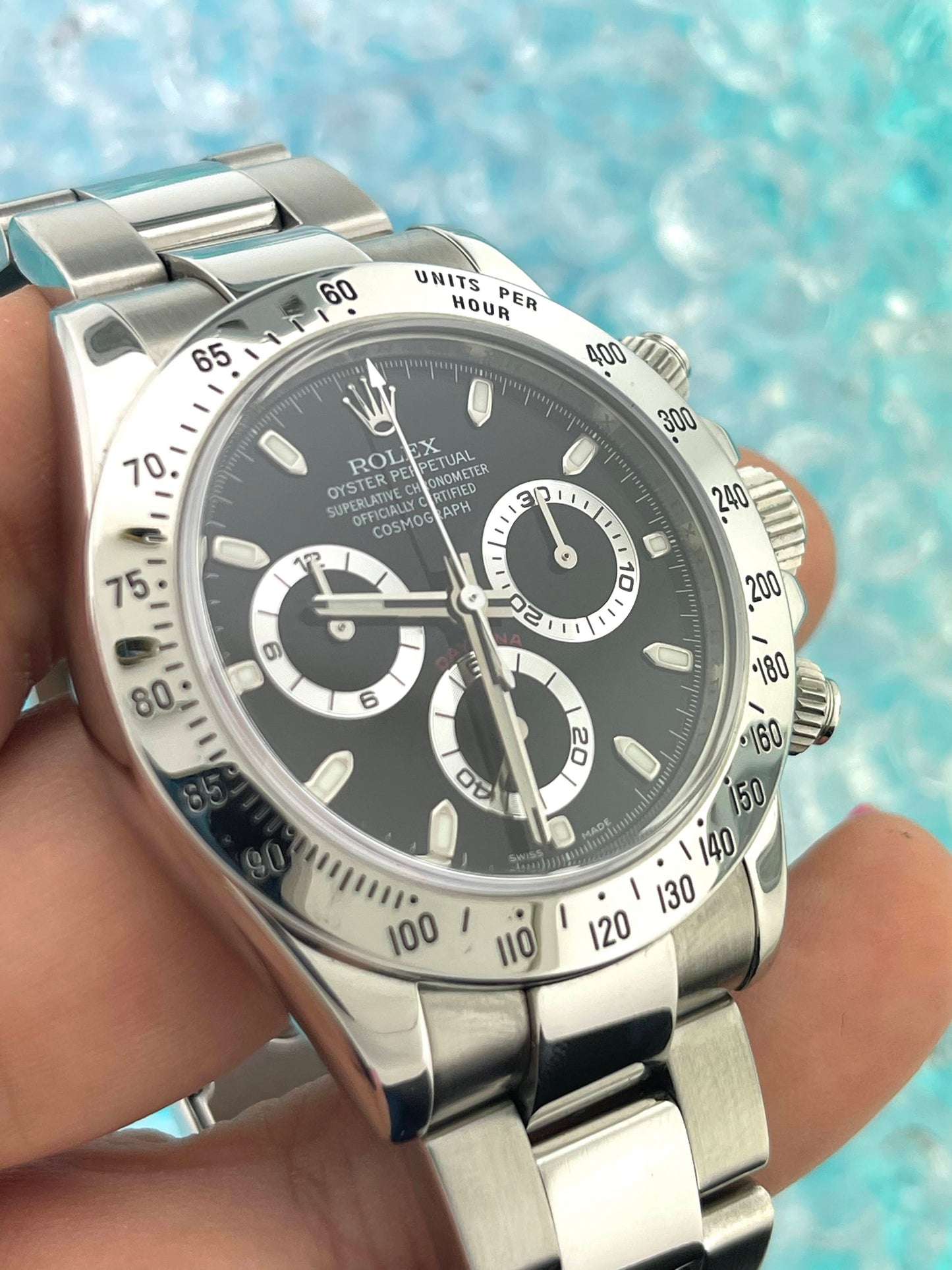 2008 Rolex Daytona Cosmograph 116520 Black Dial Oyster W/ B+ P 40mm