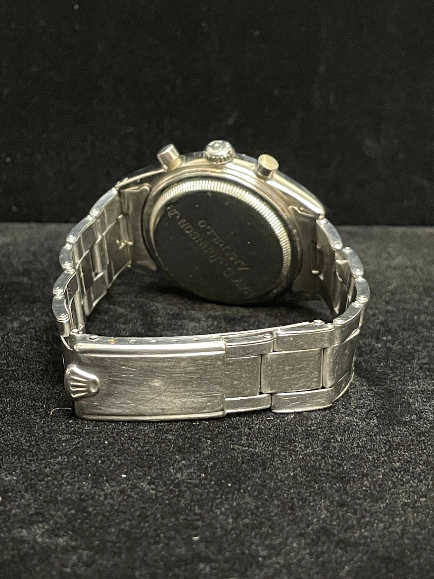 1963 Rolex Chronograph Pre-Daytona 6034 Silver Dial Oyster Rivet C+I No Papers