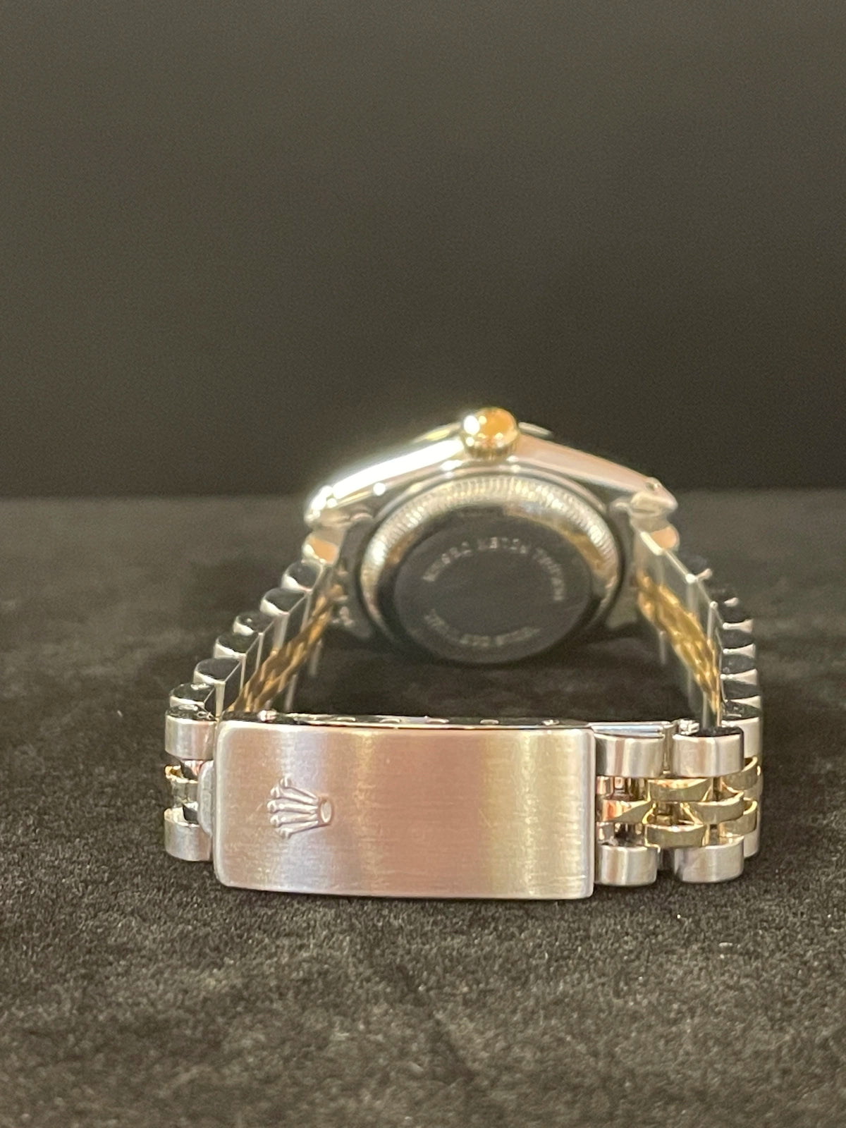 1986 Rolex Ladies Datejust 69173 White Roman Dial TT Jubilee No Papers 26mm