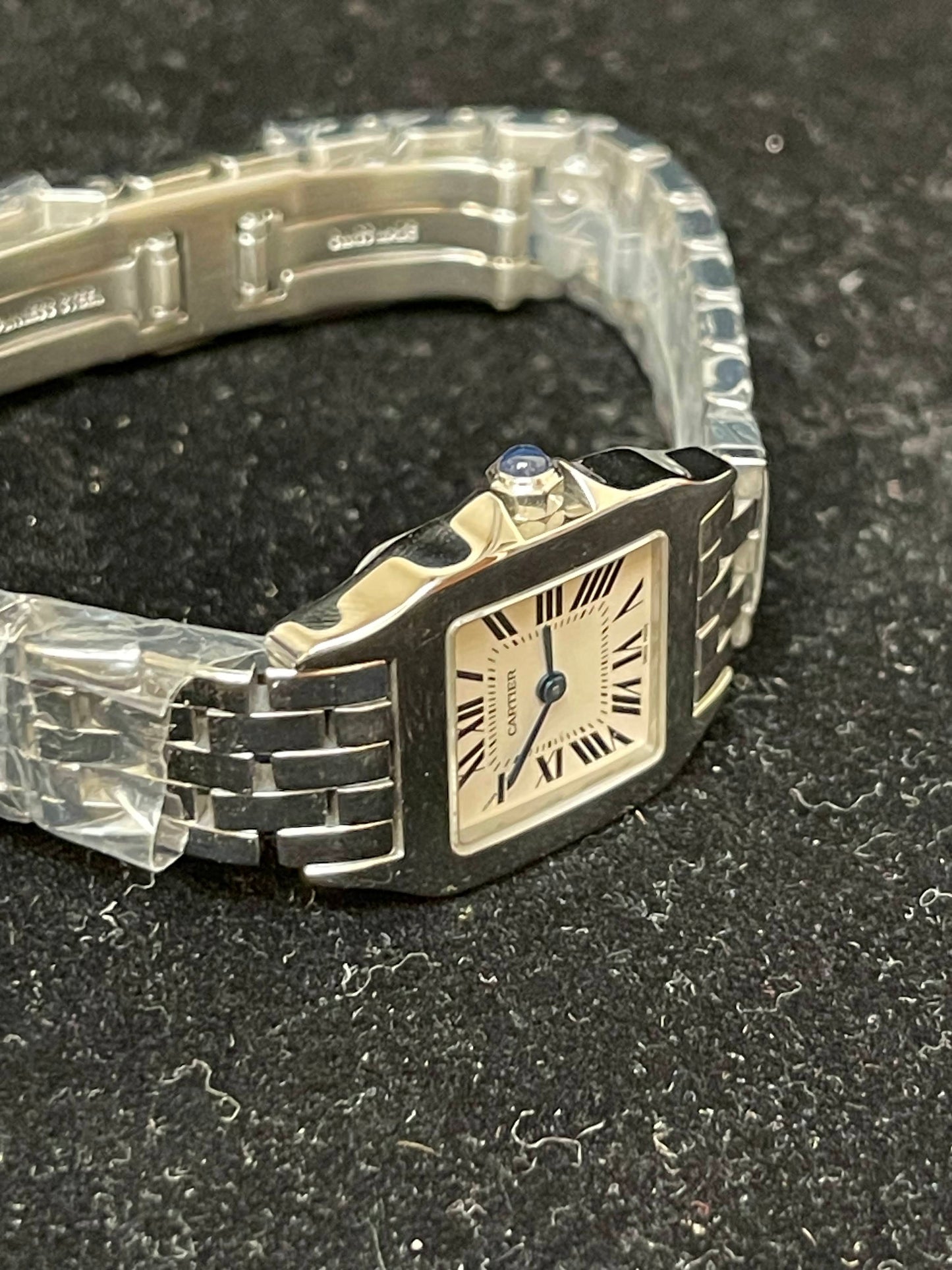 Cartier Santos Demoiselle 2698 White Dial Stainless Steel 20mm