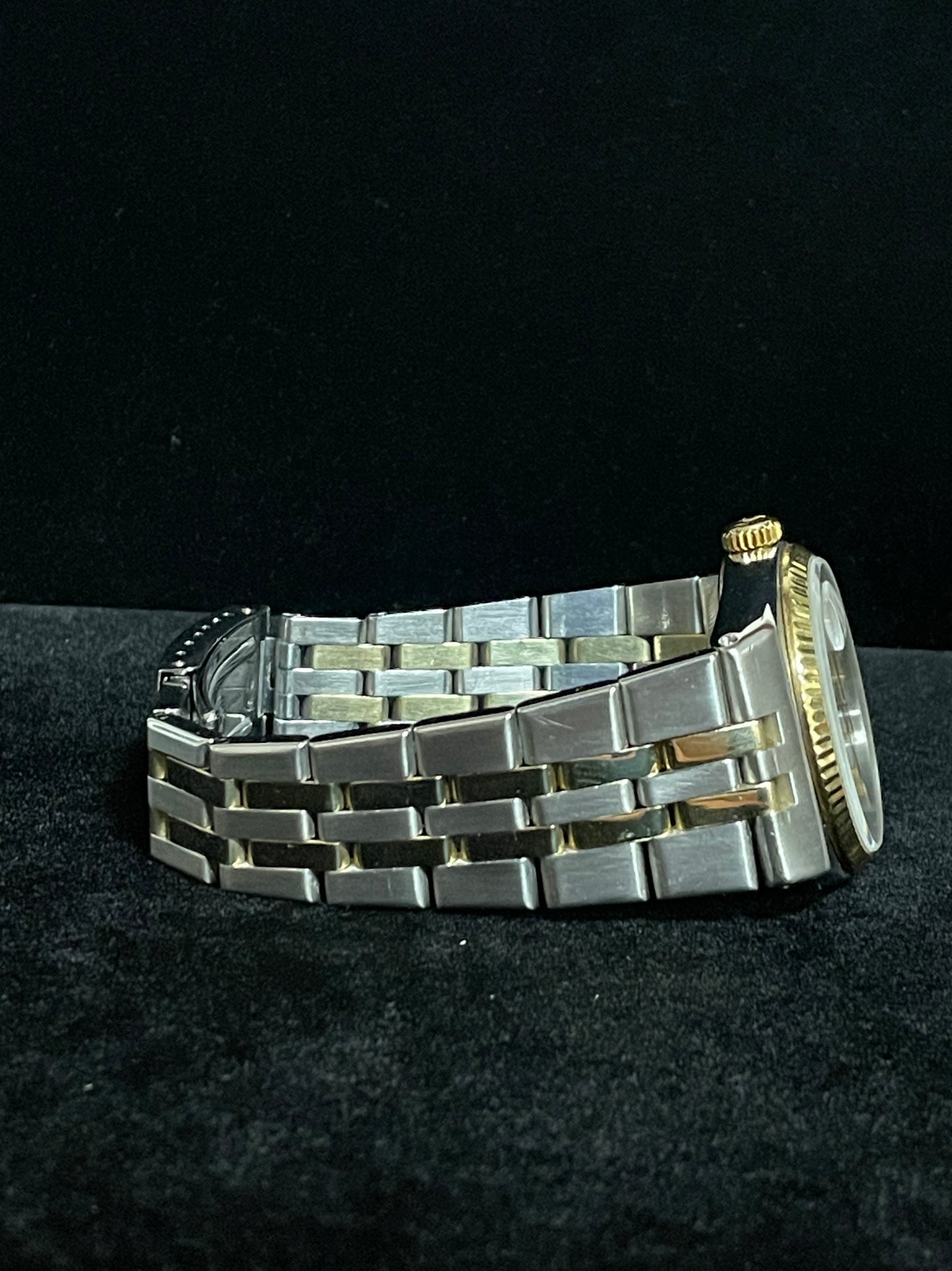 1978 Rolex Datejust Oysterquartz 17013 Silver Dial TT 18kt No Papers 36mm