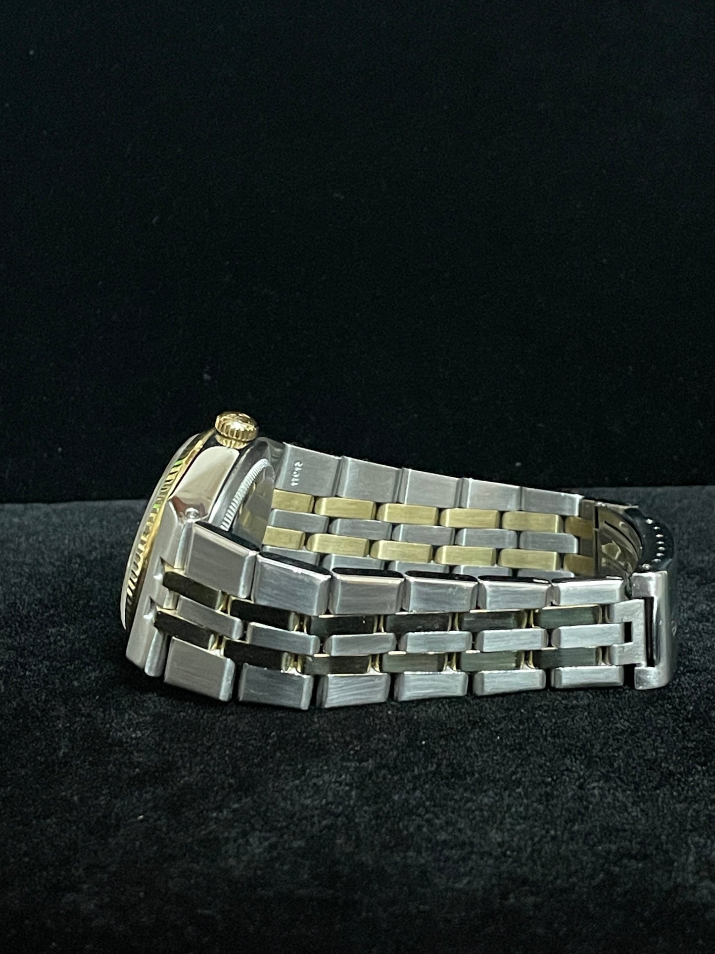 1978 Rolex Datejust Oysterquartz 17013 Silver Dial TT 18kt No Papers 36mm