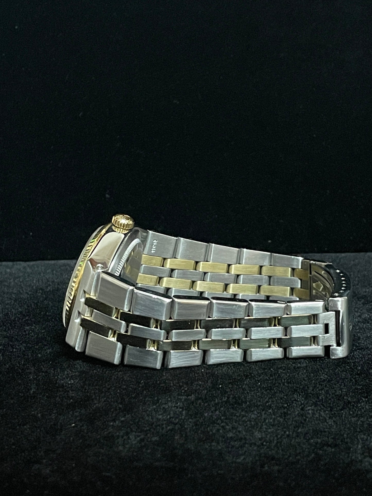 1978 Rolex Datejust Oysterquartz 17013 Silver Dial TT 18kt No Papers 36mm