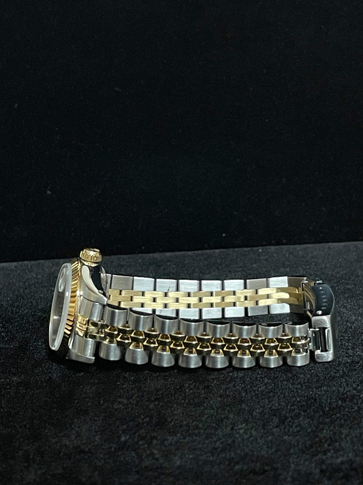 1986 Rolex Lady Datejust 69173 Champagne Arabic Dial TT 18kt Jubilee Papers 26mm