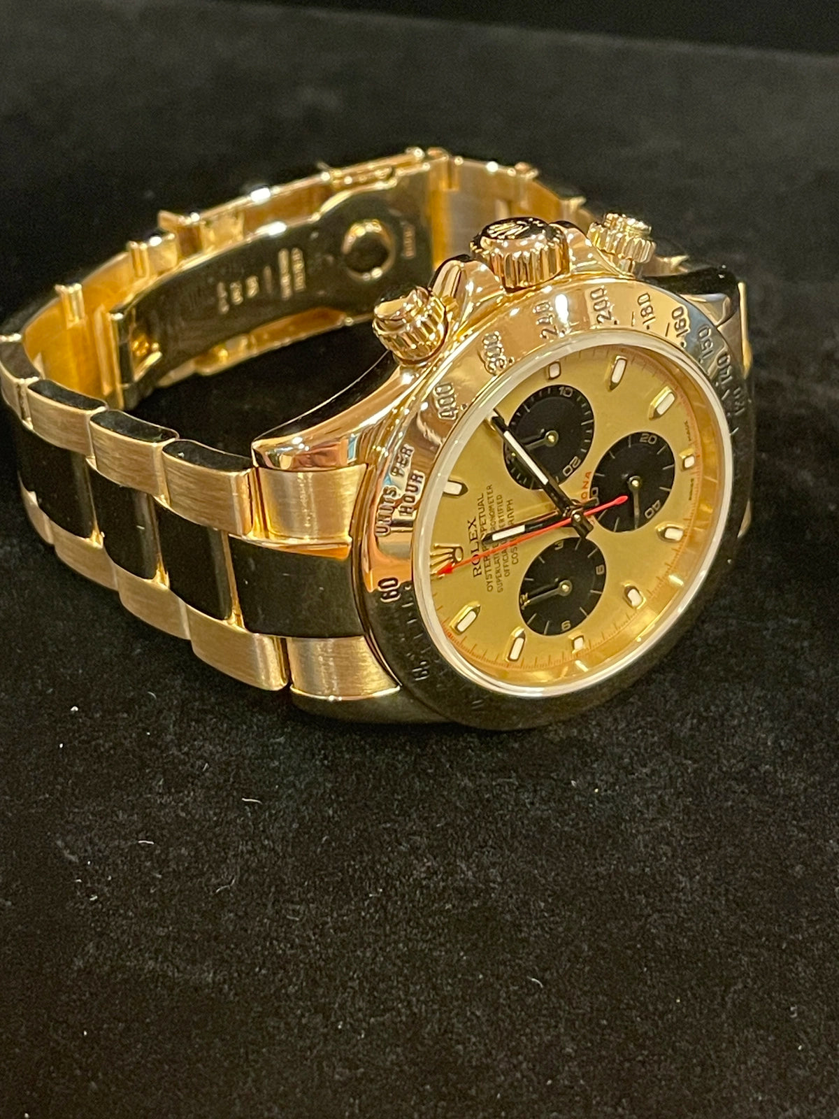 2006 Rolex Daytona 116528 Reverse Paul Newman Dial 18kt Oyster No Papers 40mm