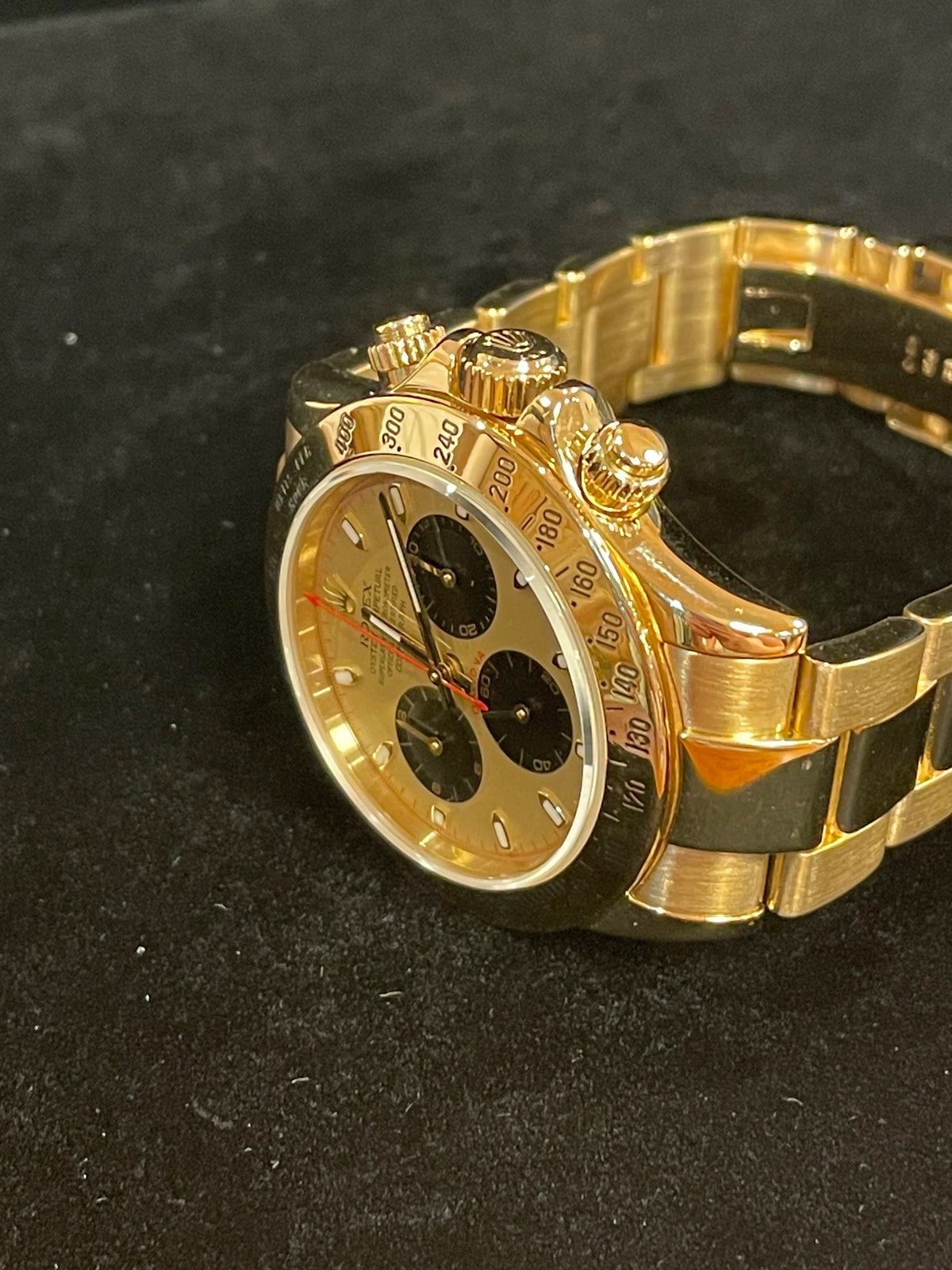 2006 Rolex Daytona 116528 Reverse Paul Newman Dial 18kt Oyster No Papers 40mm