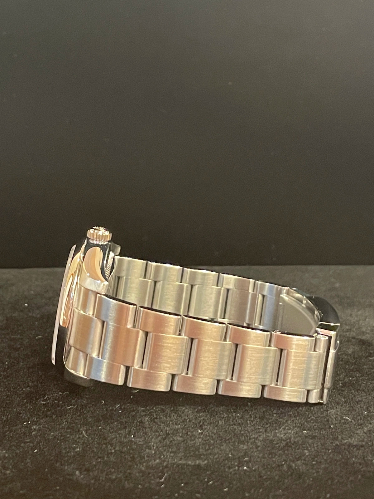 2008 Rolex Oyster Perpetual 116000 Silver Concentric Dial SS Oyster 36mm