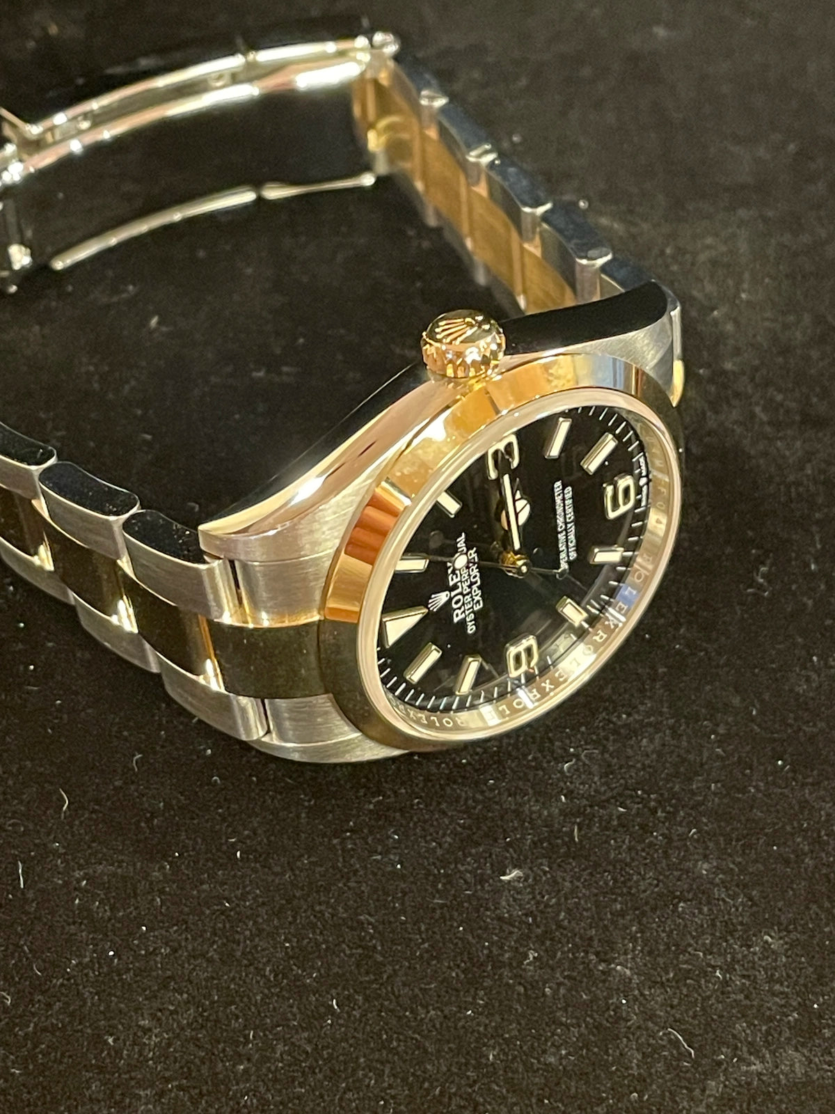 2024 Rolex Explorer 124273 Black Dial TT Oyster With Papers 36mm