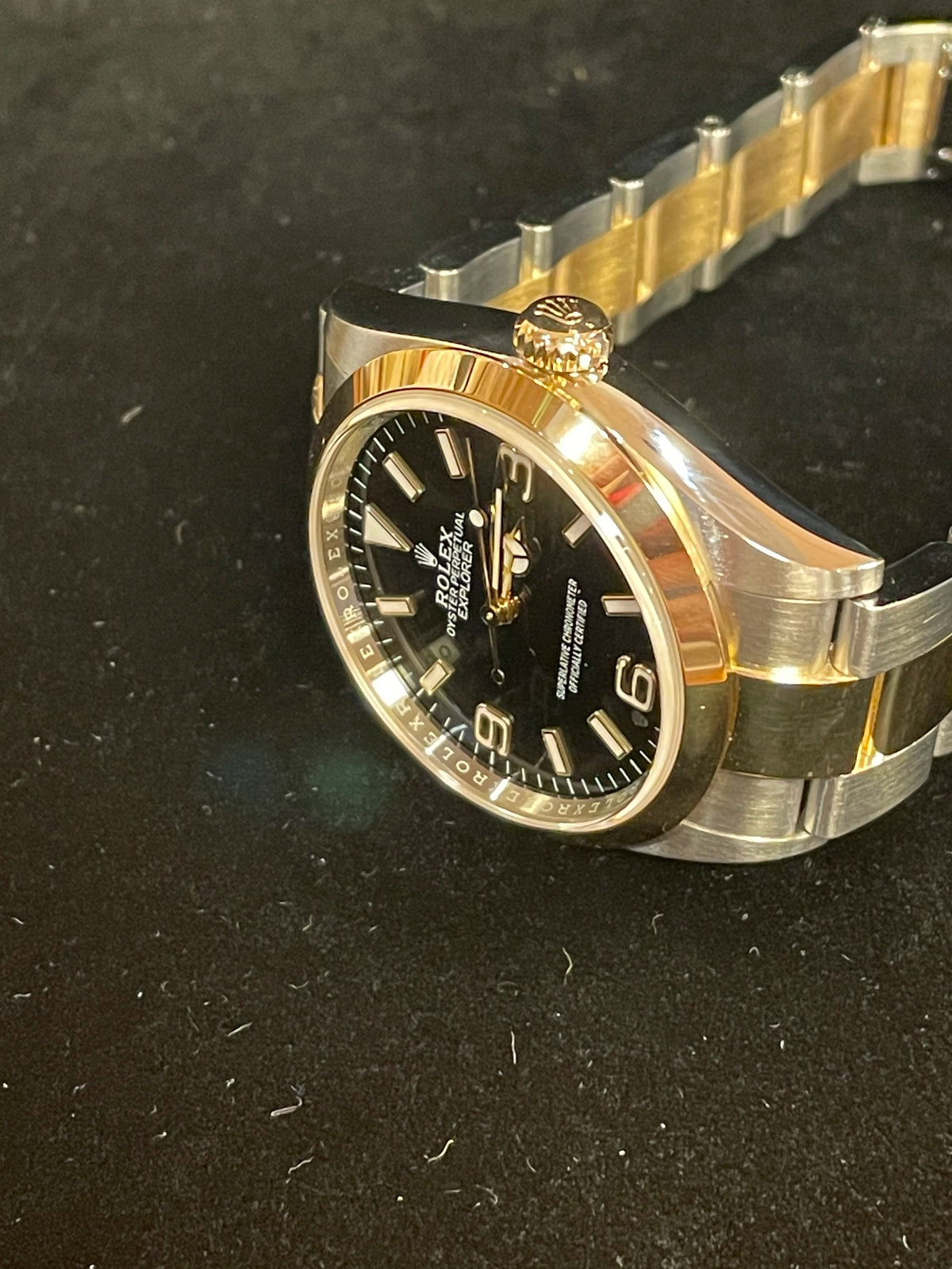 2024 Rolex Explorer 124273 Black Dial TT Oyster With Papers 36mm