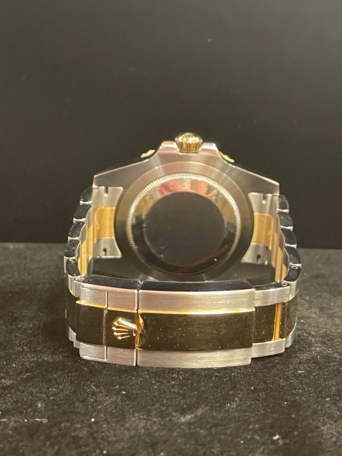 2012 Rolex GMT-Master II 116713 Black Dial TT 18kt Oyster With Papers 40mm