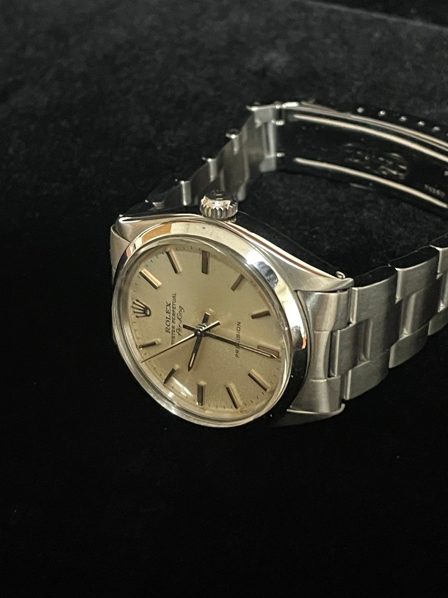 1981 Rolex Air-King 5500 Silver Dial SS Oyster No Papers 34mm