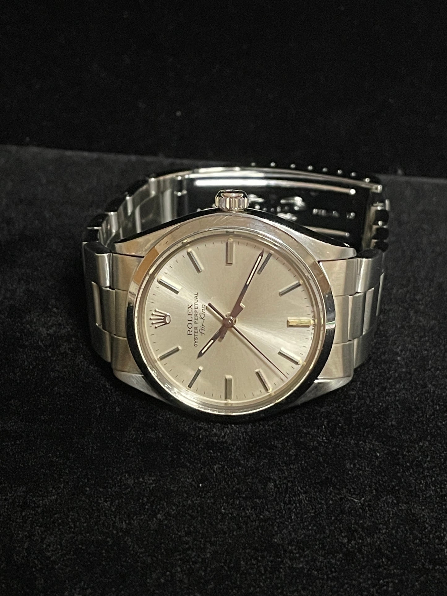 1979 Rolex Air-King 5500 Silver Dial SS Oyster No Papers 34mm