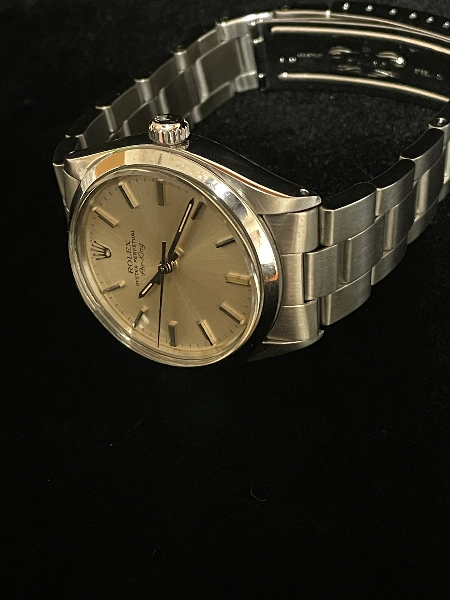 1979 Rolex Air-King 5500 Silver Dial SS Oyster No Papers 34mm