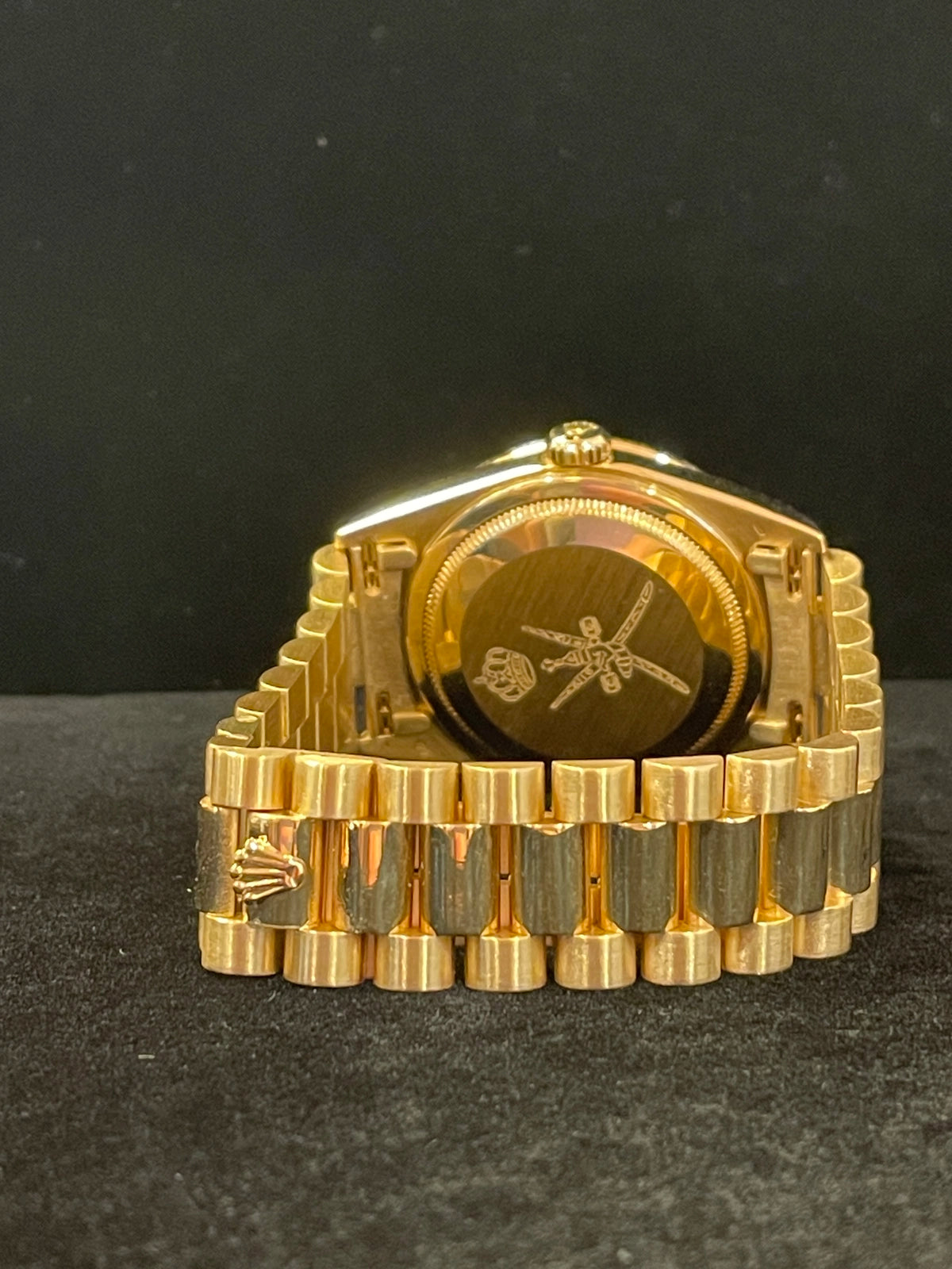 Rolex Day-Date 18348 Khanjar Diamond Dial and Bezel 18kt President RSC Card 2026