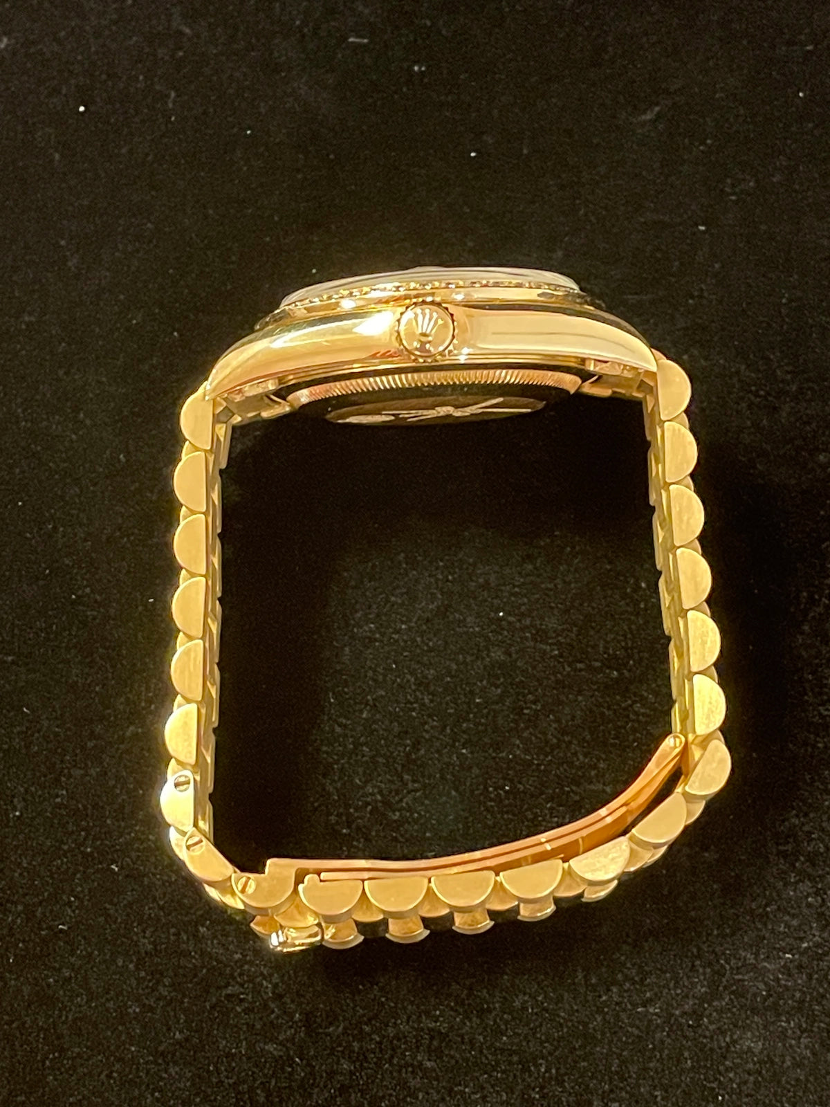 Rolex Day-Date 18348 Khanjar Diamond Dial and Bezel 18kt President RSC Card 2026