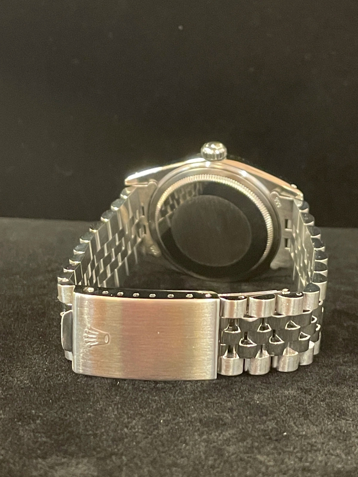 1979 Rolex Datejust 16014 Silver Stick Dial TT Jubilee No Papers 36mm