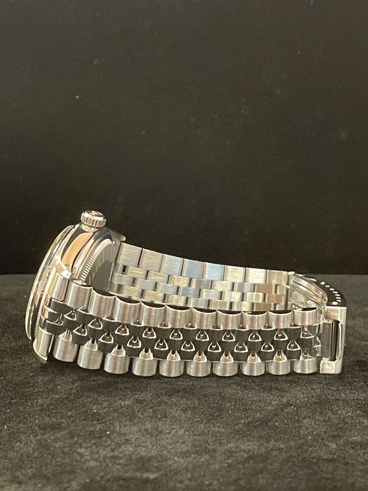 1979 Rolex Datejust 16014 Silver Stick Dial TT Jubilee No Papers 36mm