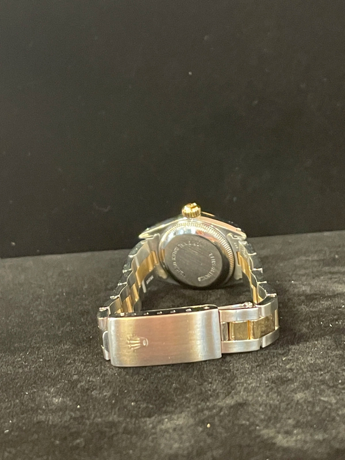 1990 Rolex Ladies Oyster Perpetual 67234 Champagne Dial TT Oyster No Papers 26mm