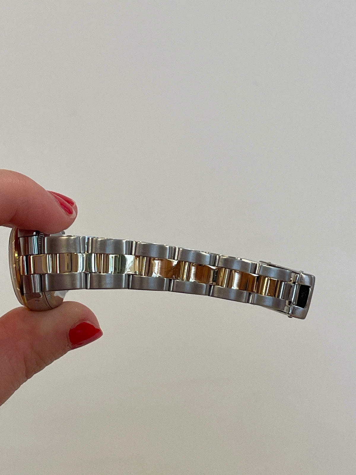 1990 Rolex Ladies Oyster Perpetual 67234 Champagne Dial TT Oyster No Papers 26mm