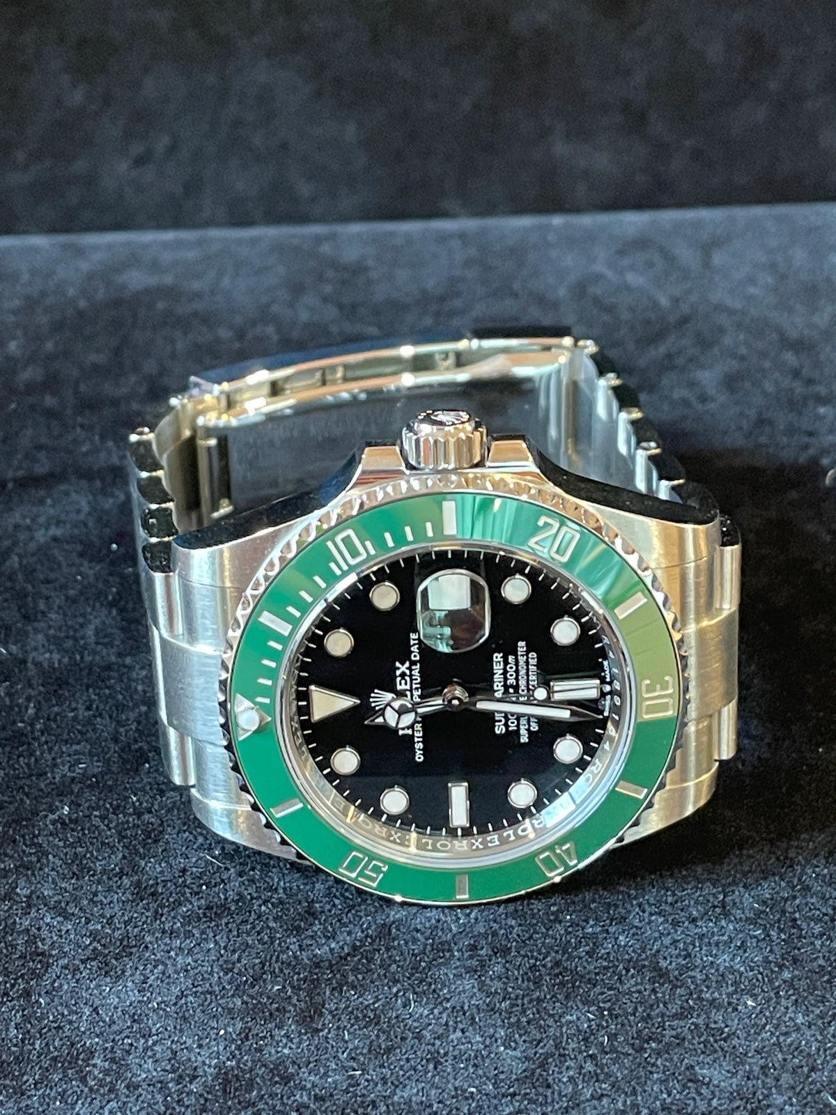 2020 Rolex Submariner Starbucks 126610lv Black Dial SS Oyster With Papers 41mm