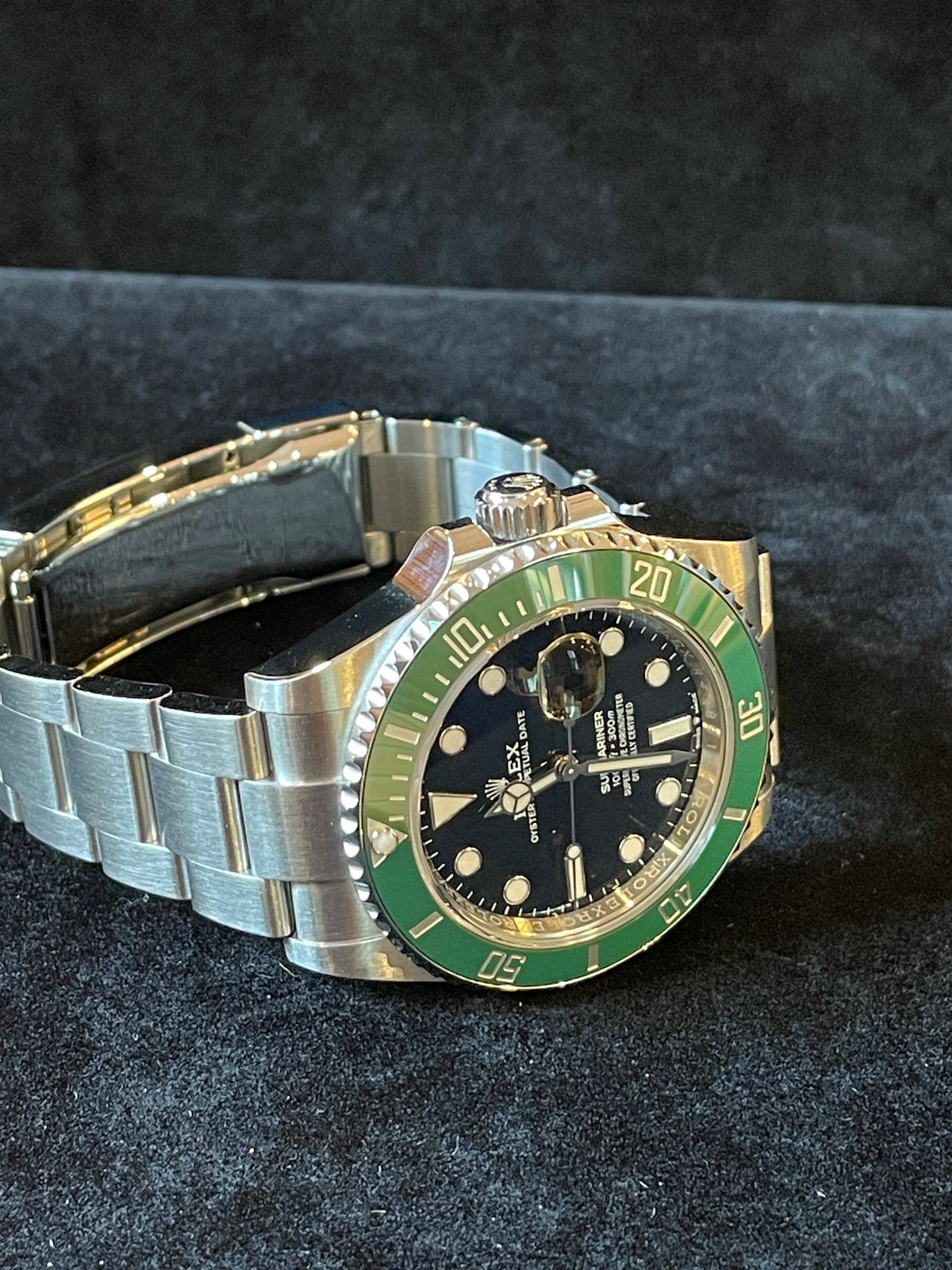 2020 Rolex Submariner Starbucks 126610lv Black Dial SS Oyster With Papers 41mm