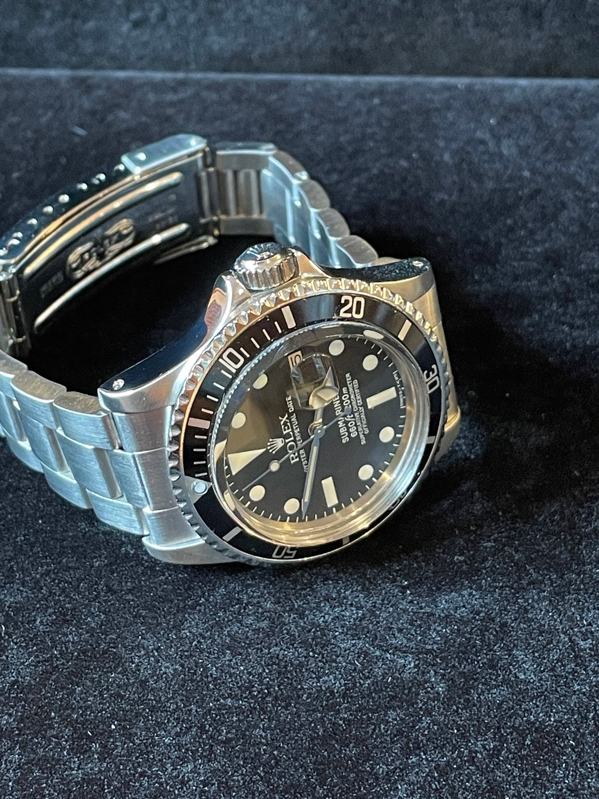 1978 Rolex Submariner 1680 Black Matte Dial SS Oyster No Papers 40mm