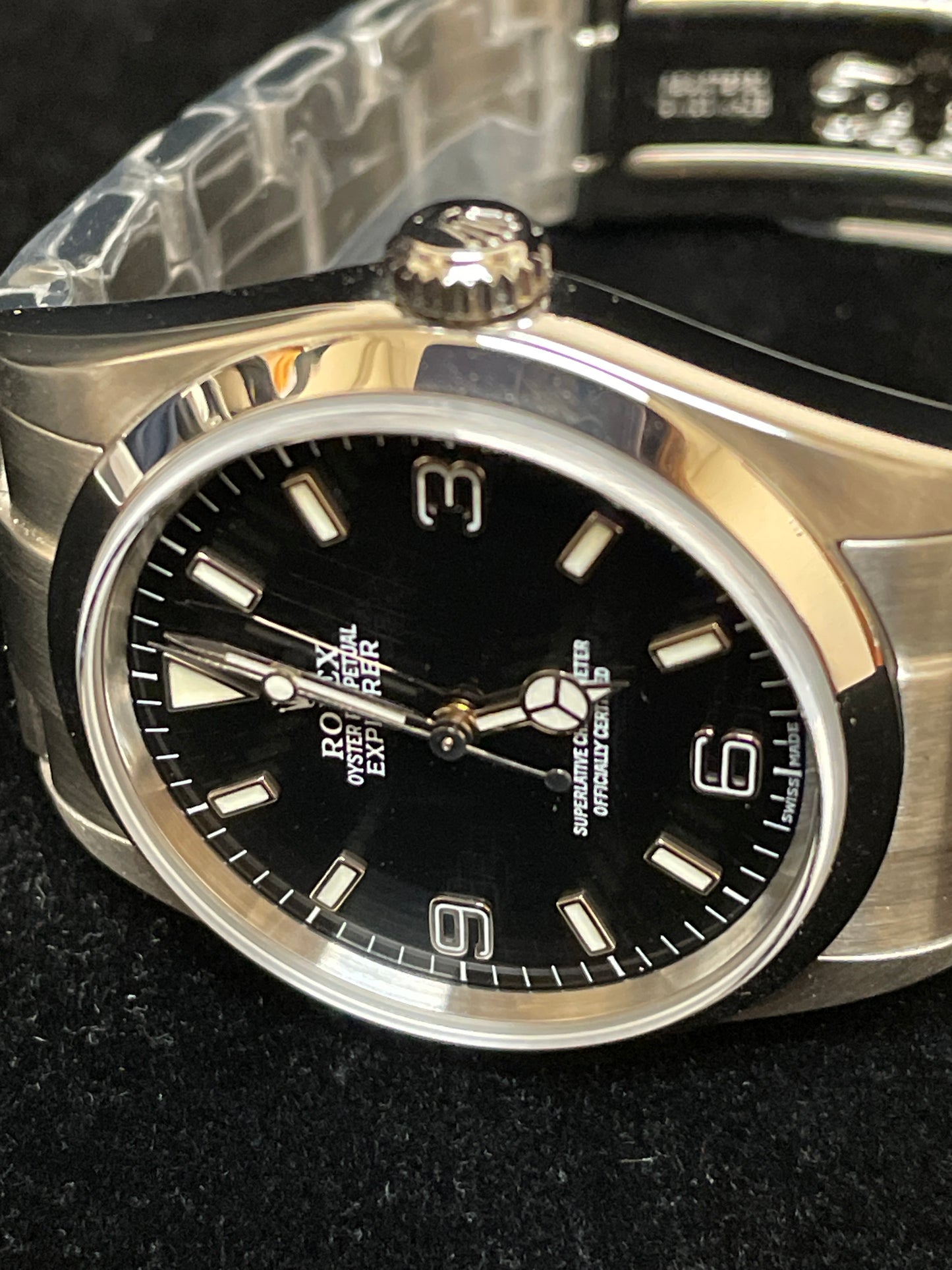 2004 Rolex Explorer 114270 Black Dial SS Oyster No Papers 36mm