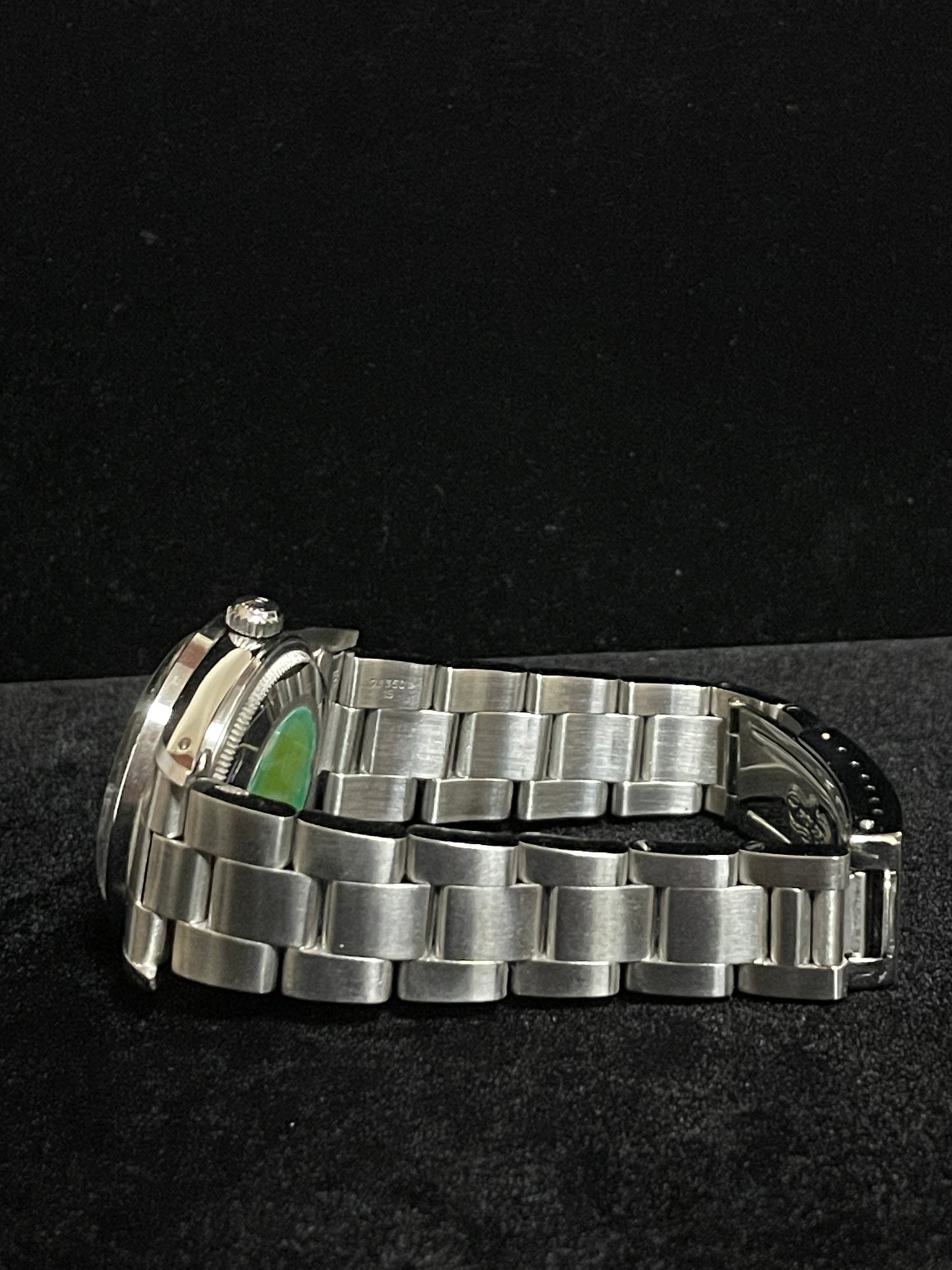 1984 Rolex Date 15010 White Dial Engine Turned Bezel SS Oyster No Papers 34mm