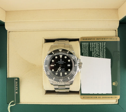 2011 Rolex Deepsea Sea Dweller 116660 Black Dial SS Oyster With Papers 44mm