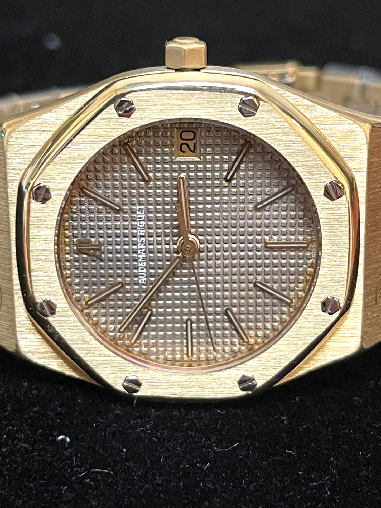 Audemars Piguet Royal Oak 6023BA Gray Dial 18kt YG Bracelet No Papers 36mm